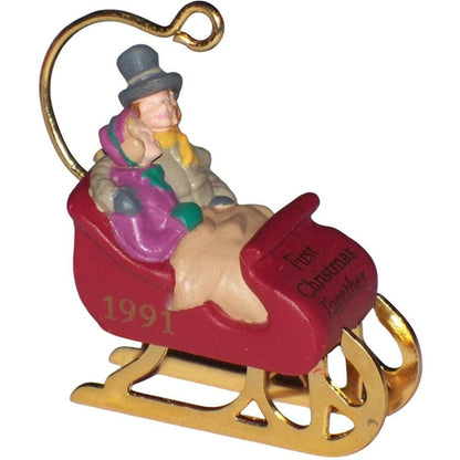 1991 Our First Christmas Together Hallmark Ornament (Our First Christmas) QX4919