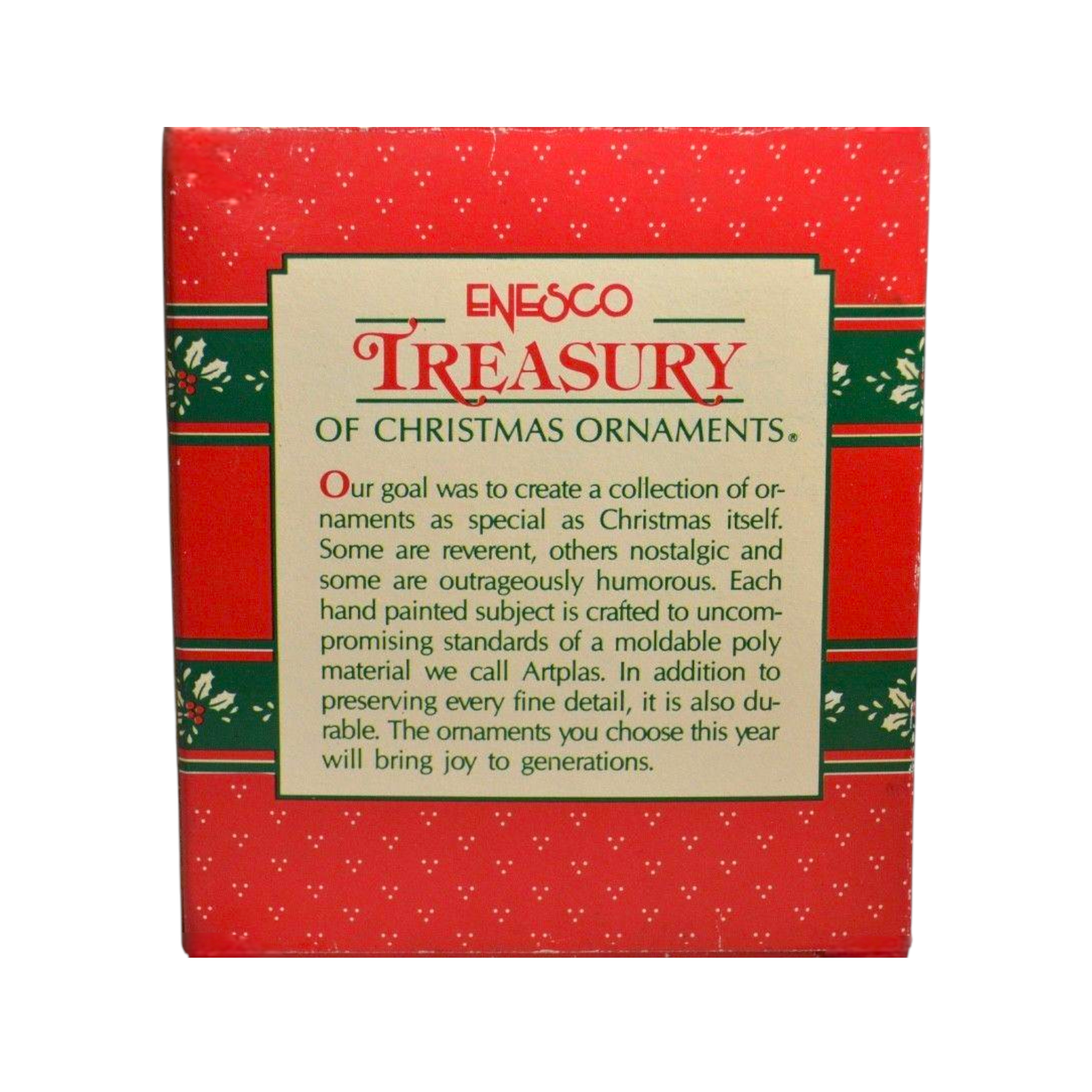 1991 Our Most Precious Gift Enesco Ornament (World Wildlife Fund) 585726