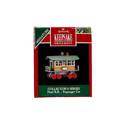 1991 Passenger Car Hallmark Ornament (Noel R.R.) QXM5649