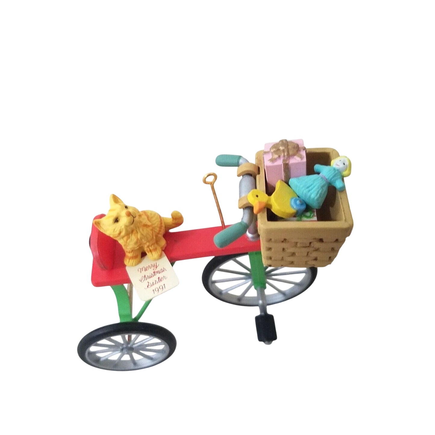 1991 Peddlin' Fun - First Issue in the Merry Christmas Sister Dated Series (Kitten)