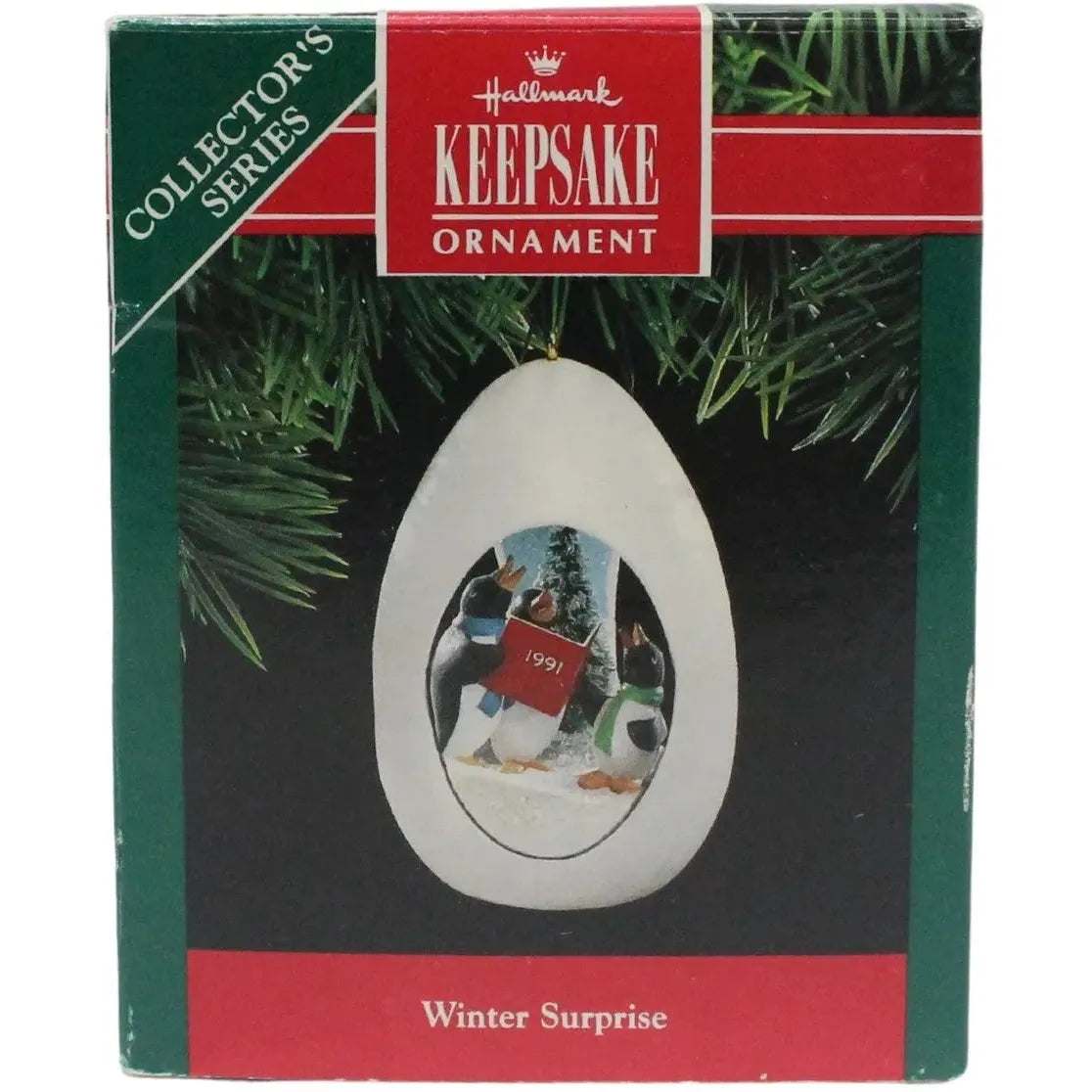 1991 Polar Carols Hallmark Ornament (Winter Surprise) QX4277
