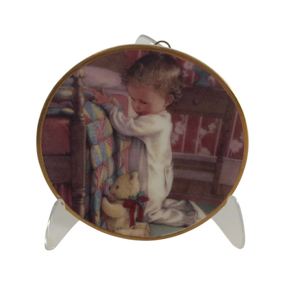 1991 Porcelain Plate With Stand (Collector's Plate)