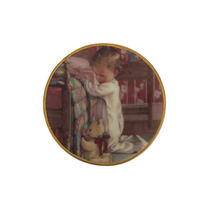 1991 Porcelain Plate With Stand (Collector's Plate)