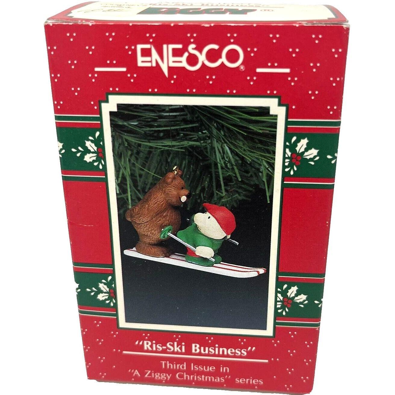 1991 Ris‑Ski Business Enesco Ornament (A Ziggy Christmas) 576719