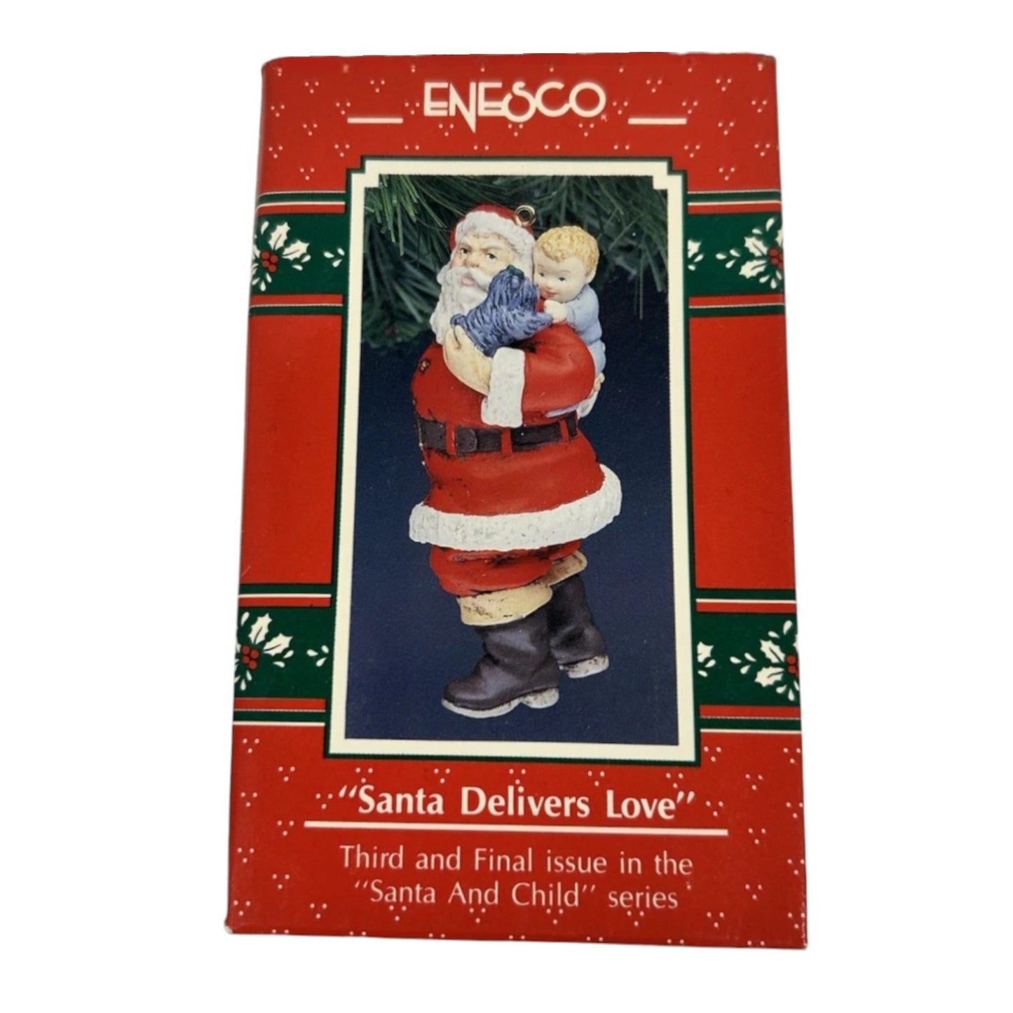 1991 Santa Delivers Love - Third and Final Issue in the "Santa and Child" Series (Santa Claus)