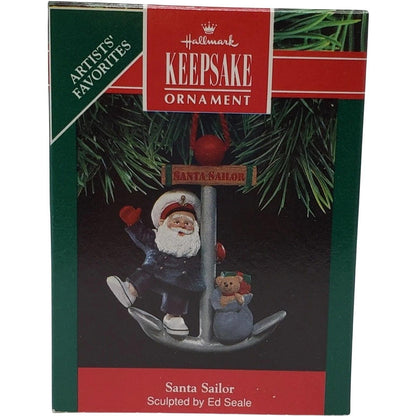 1991 Santa Sailor Hallmark Ornament (Santa Claus) QX4389