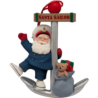 1991 Santa Sailor Hallmark Ornament (Santa Claus) QX4389