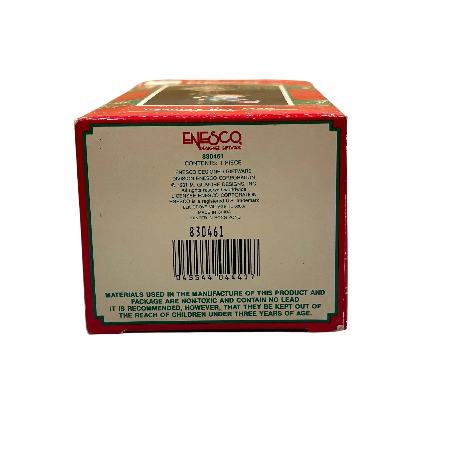 1991 Santa's Key Man Enesco Ornament (Elf) 830461