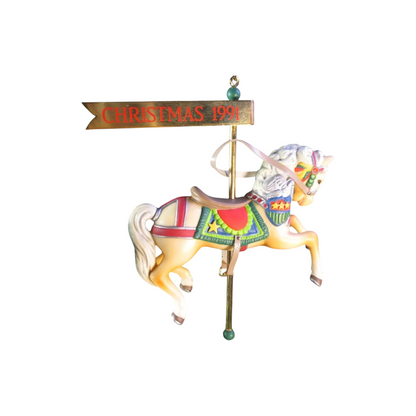 1991 Santa's Steed (Christmas Carousel)