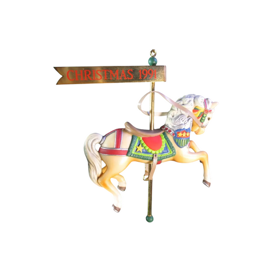 1991 Santa's Steed (Christmas Carousel)