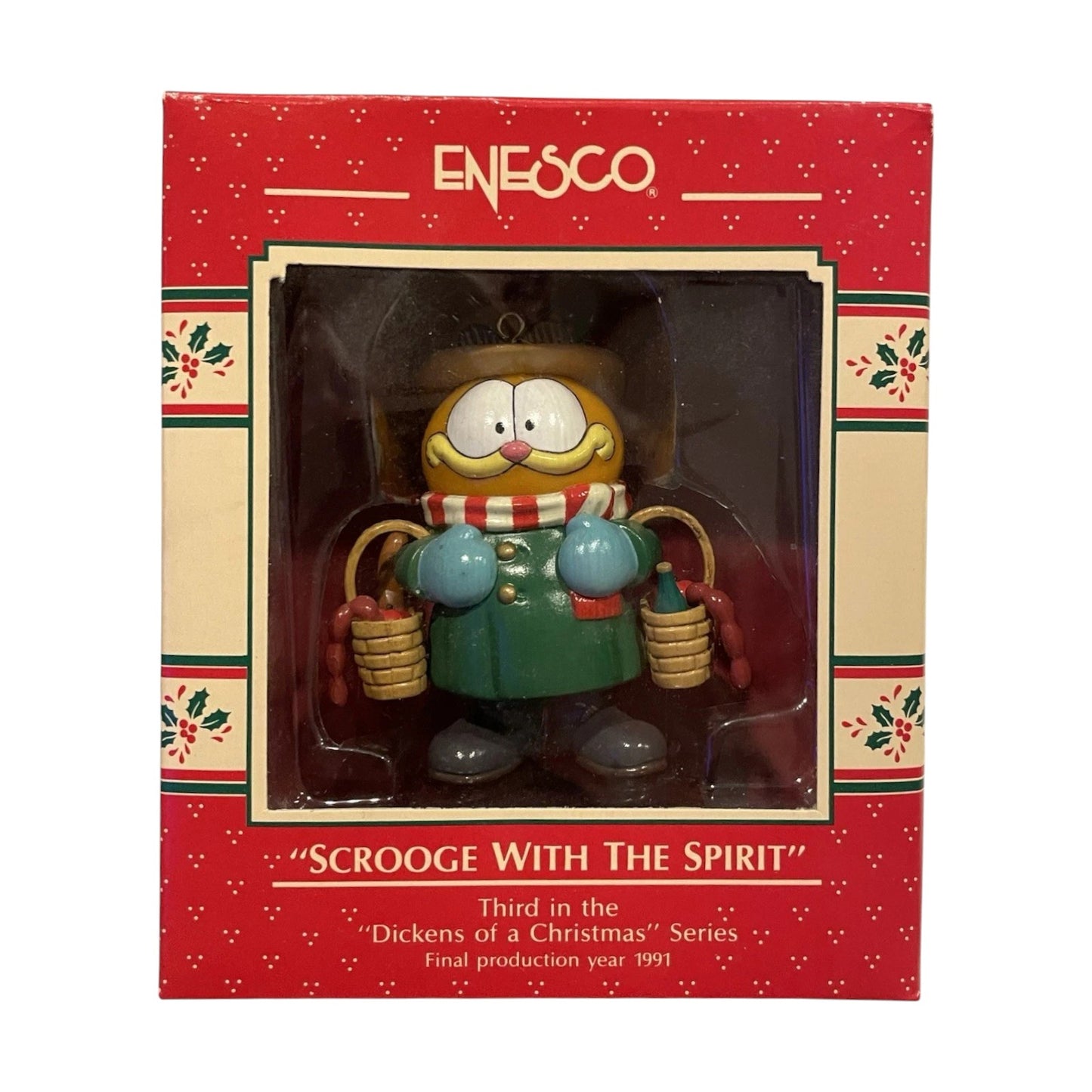 1991 "Scrooge With The Spirit" Third in the " Dickens of a Christmas" Series (Garfield)