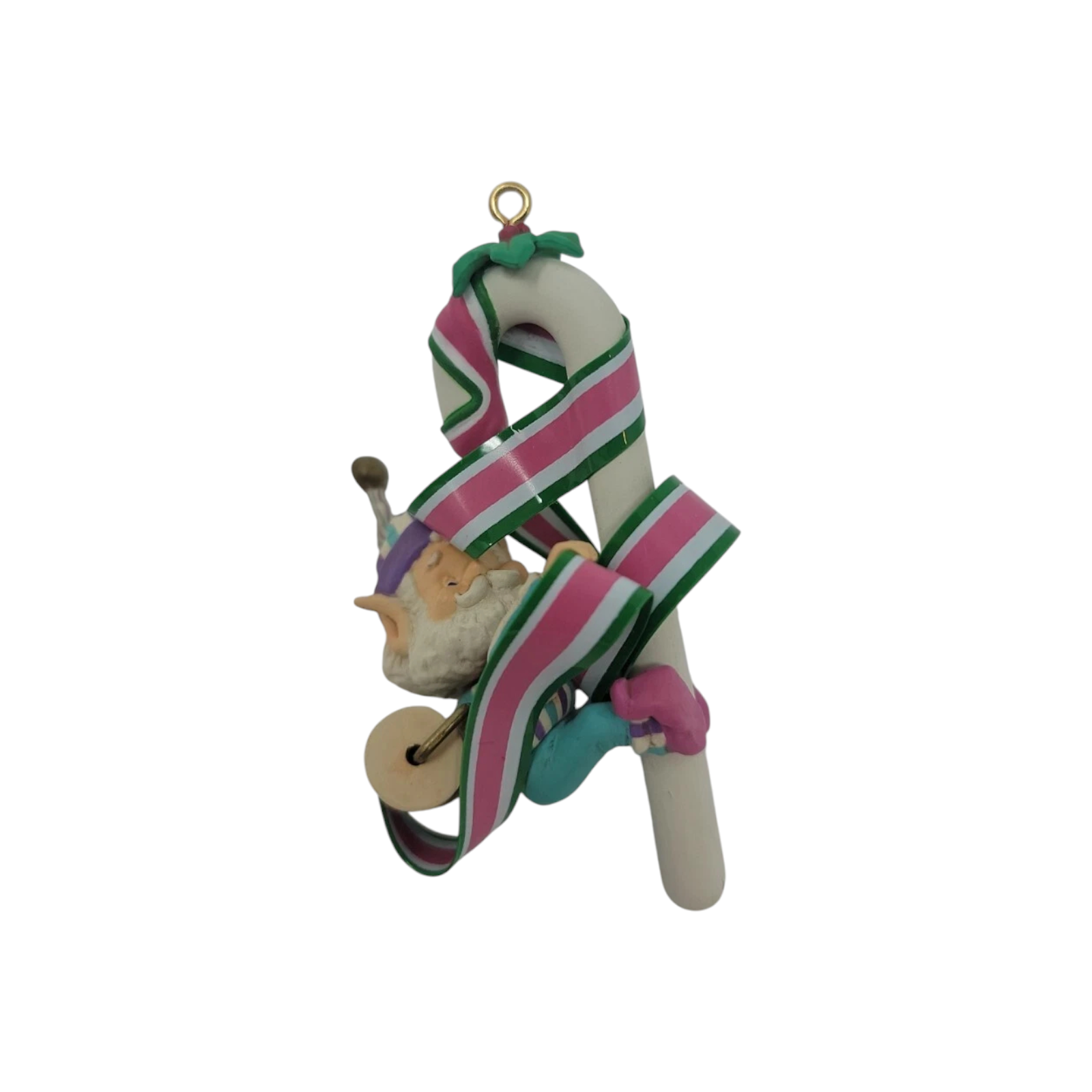 1991 Snuffy Enesco Ornament (Candy Cane) 566578