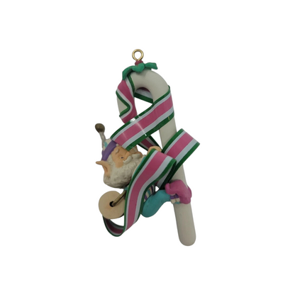 1991 Snuffy Enesco Ornament (Candy Cane) 566578