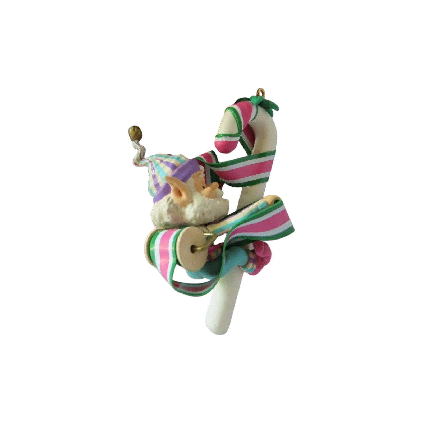 1991 Snuffy Enesco Ornament (Candy Cane) 566578