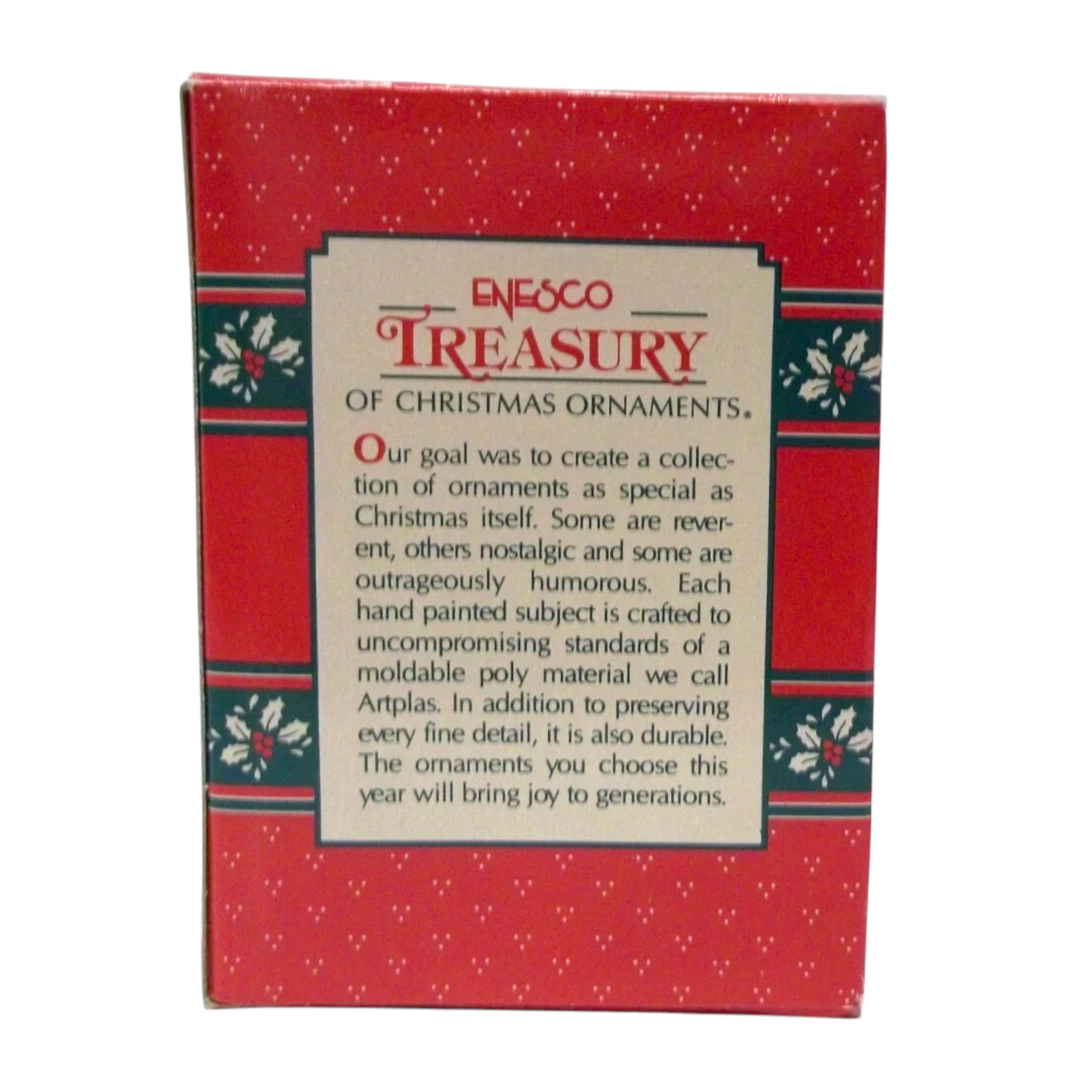 1991 Special Keepsake - Merry Christmas Brother Enesco Ornament (Family) 586722