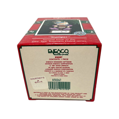 1991 Stamper - Second Issue in the Wee Tree Trimmers Dated Series Enesco Ornament (Elf) 830267