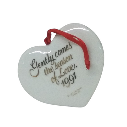 1991 Sweetheart Hallmark Ornament (Heart) QX4957