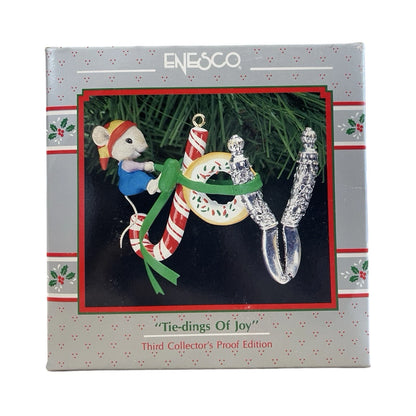 1991 Tie‑dings of Joy Enesco Ornament (Treasury of Christmas) 830488
