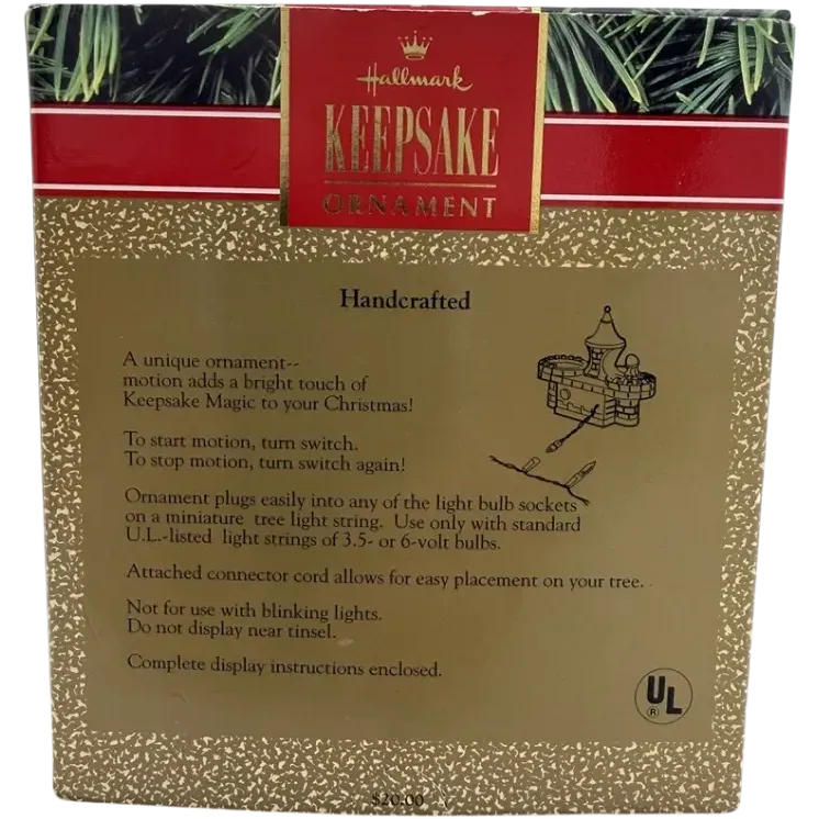 1991 Toyland Tower Hallmark Ornament (Castle) QLX7129