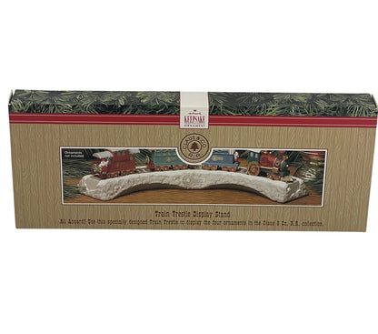 1991 Train Trestle Display Stand Hallmark Ornament (Claus & Co. R.R.) XPR9734