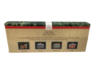 1991 Train Trestle Display Stand Hallmark Ornament (Claus & Co. R.R.) XPR9734