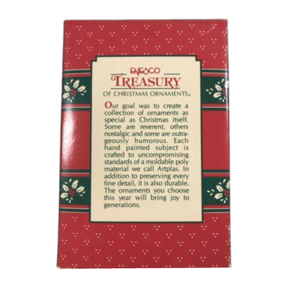 1991 Tuba Tootin' Teddy Enesco Ornament (Teddy Bear Music) 568449