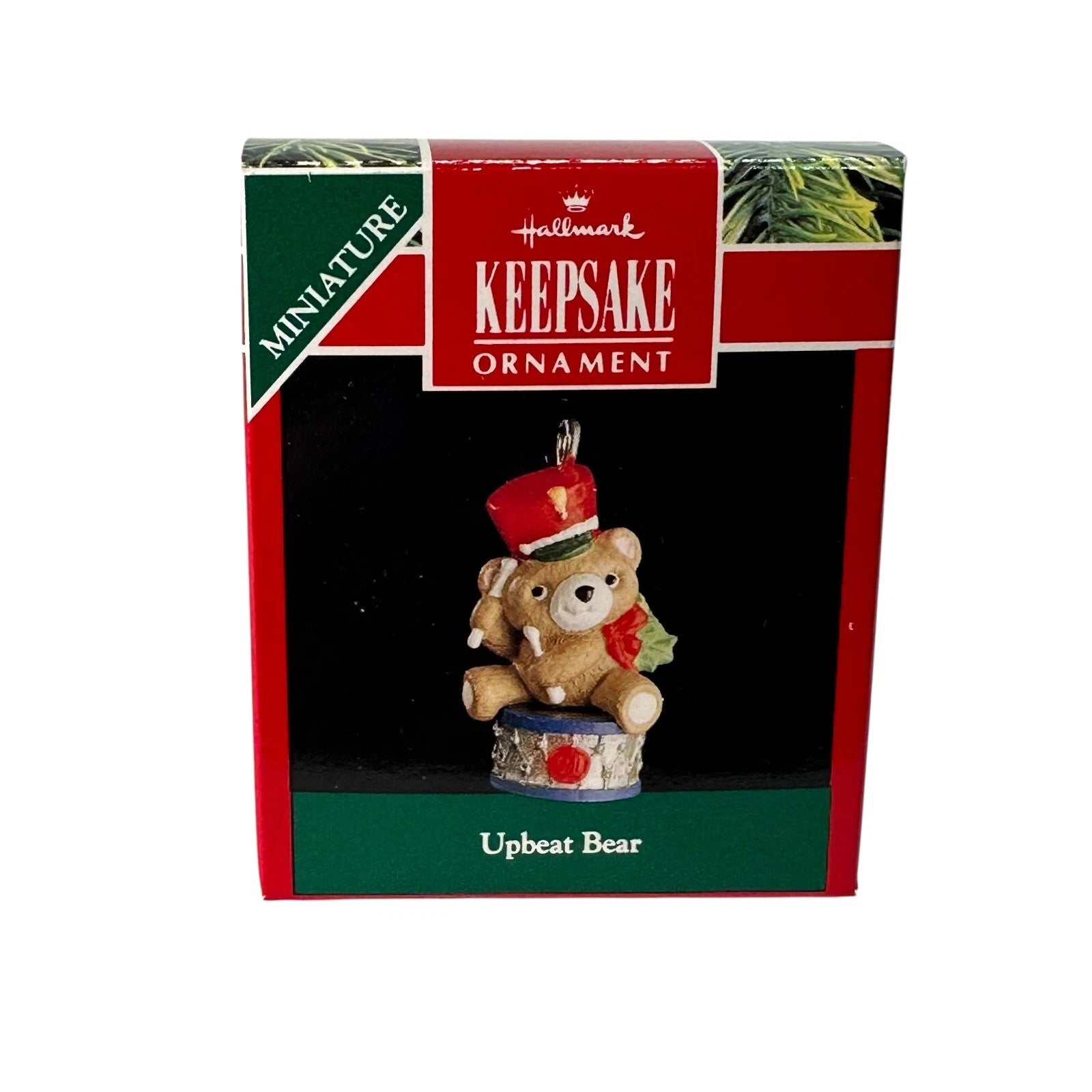 1991 Upbeat Bear Hallmark Ornament (Drummer) QXM5907