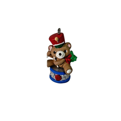 1991 Upbeat Bear Hallmark Ornament (Drummer) QXM5907