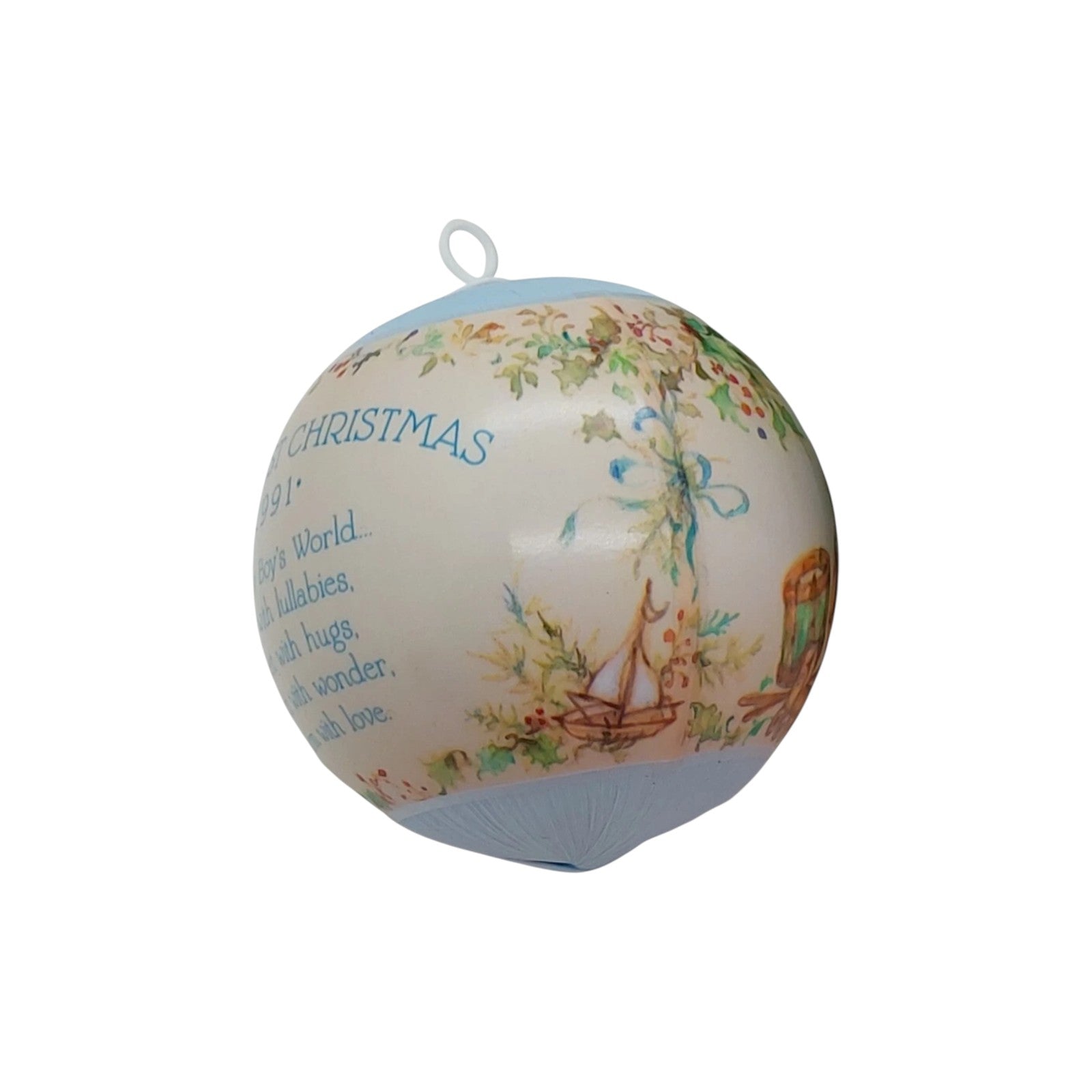 1991 Baby's First Christmas (Baby's First Christmas) Hallmark Ornament QXM579-9 Image5