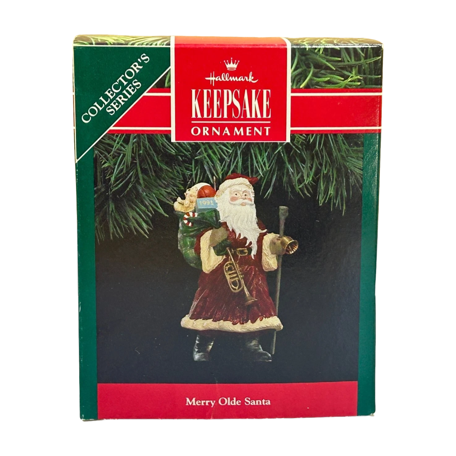1991 Bag of Toys Hallmark Ornament (Merry Olde Santa) QX4359 Image2