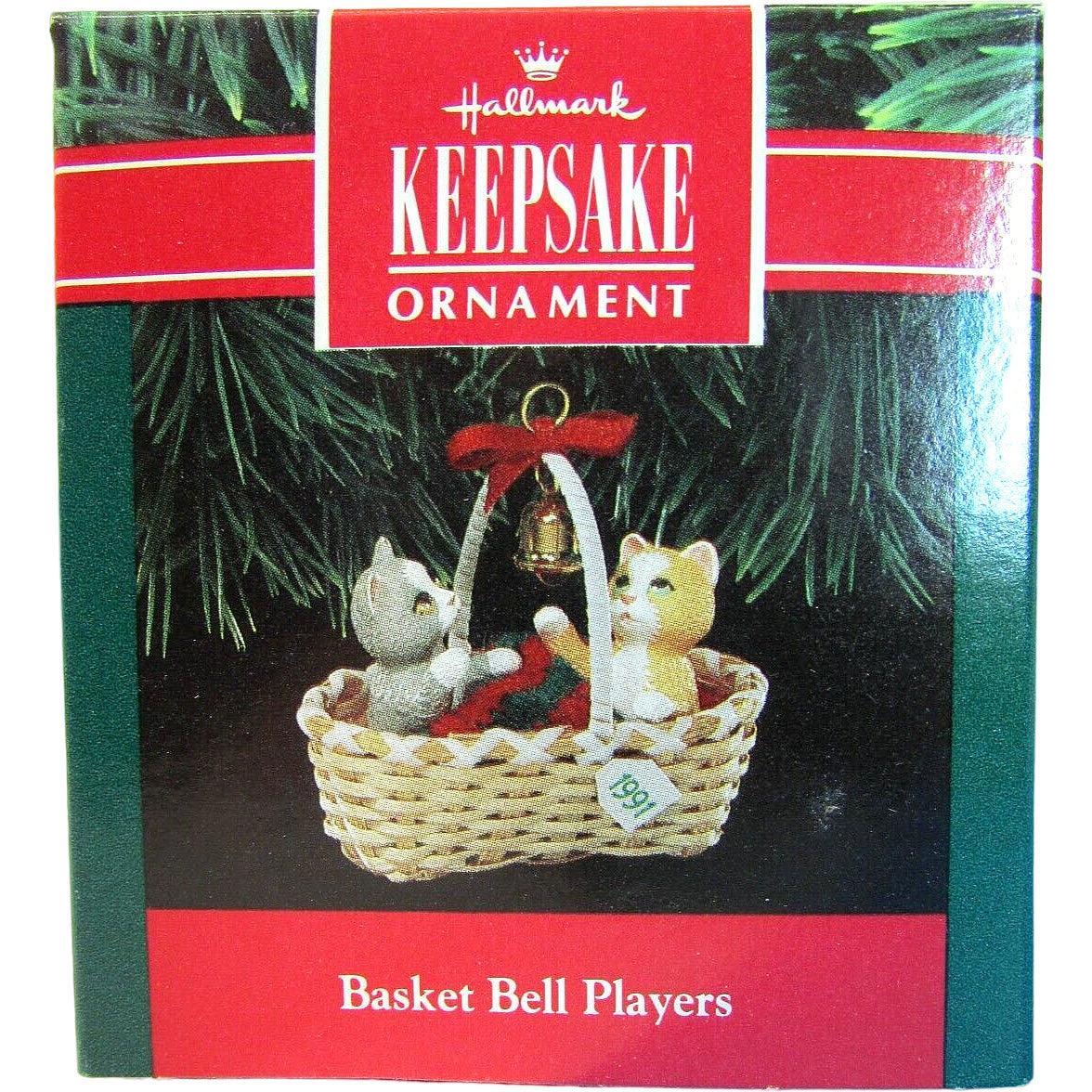 1991 Basket Bell Players Hallmark Ornament (Basket Bell Players) QX5377