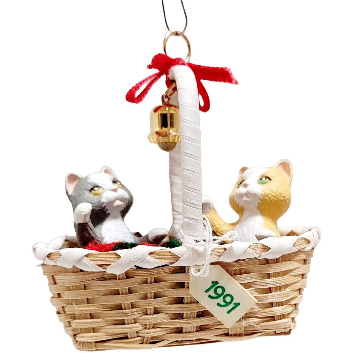 1991 Basket Bell Players Hallmark Ornament (Basket Bell Players) QX5377