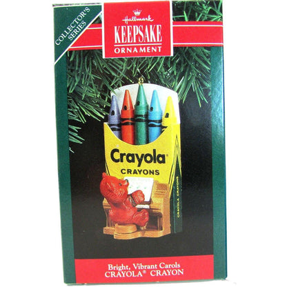 1991 Bright Vibrant Carols Hallmark Ornament (Crayola) QX4219