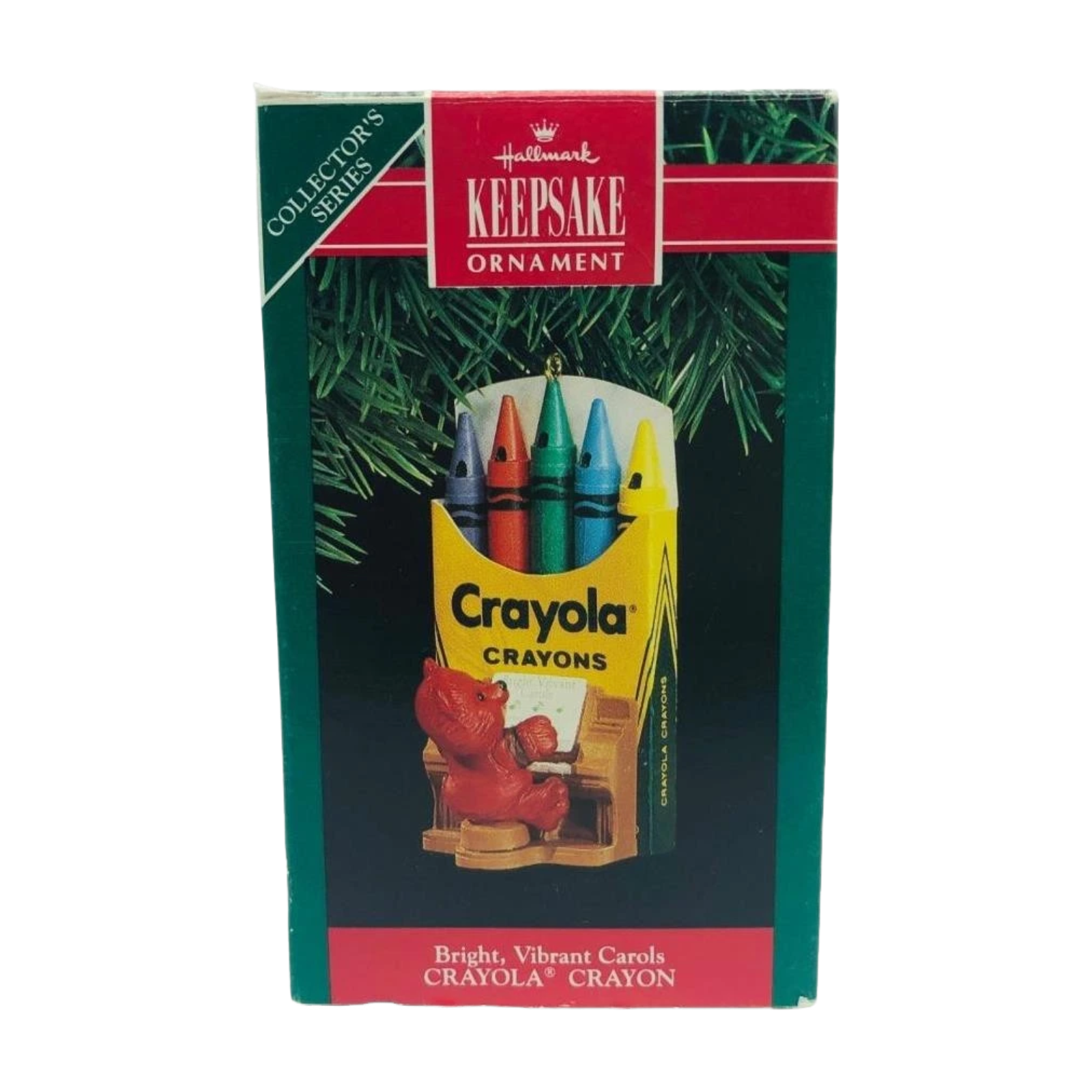 1991 Bright Vibrant Carols Hallmark Ornament (Crayola) QX4219 Image2