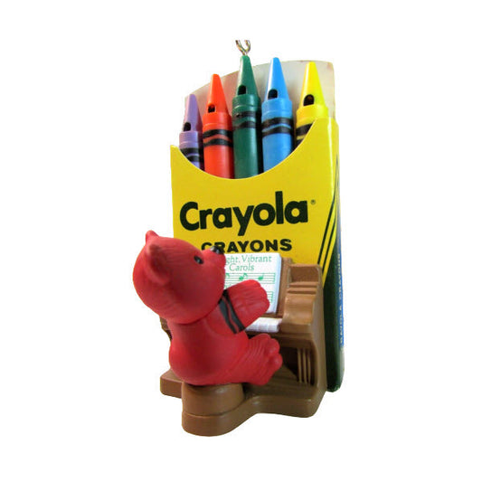 1991 Bright Vibrant Carols Hallmark Ornament (Crayola) QX4219