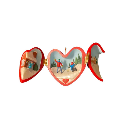 1991 Bringing Home the Tree (Heart of Christmas)