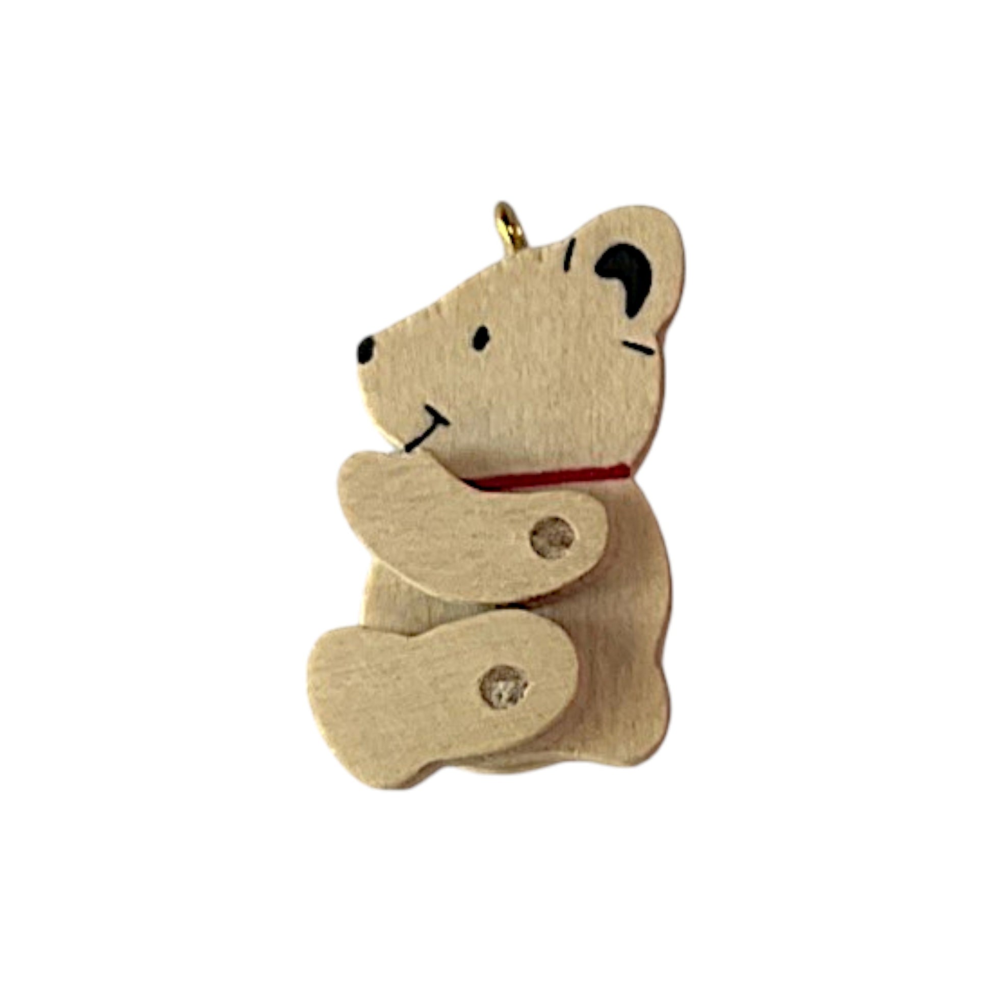 1991 Busy Bear (Teddy Bear) Hallmark Ornament QXM593-9 Image4