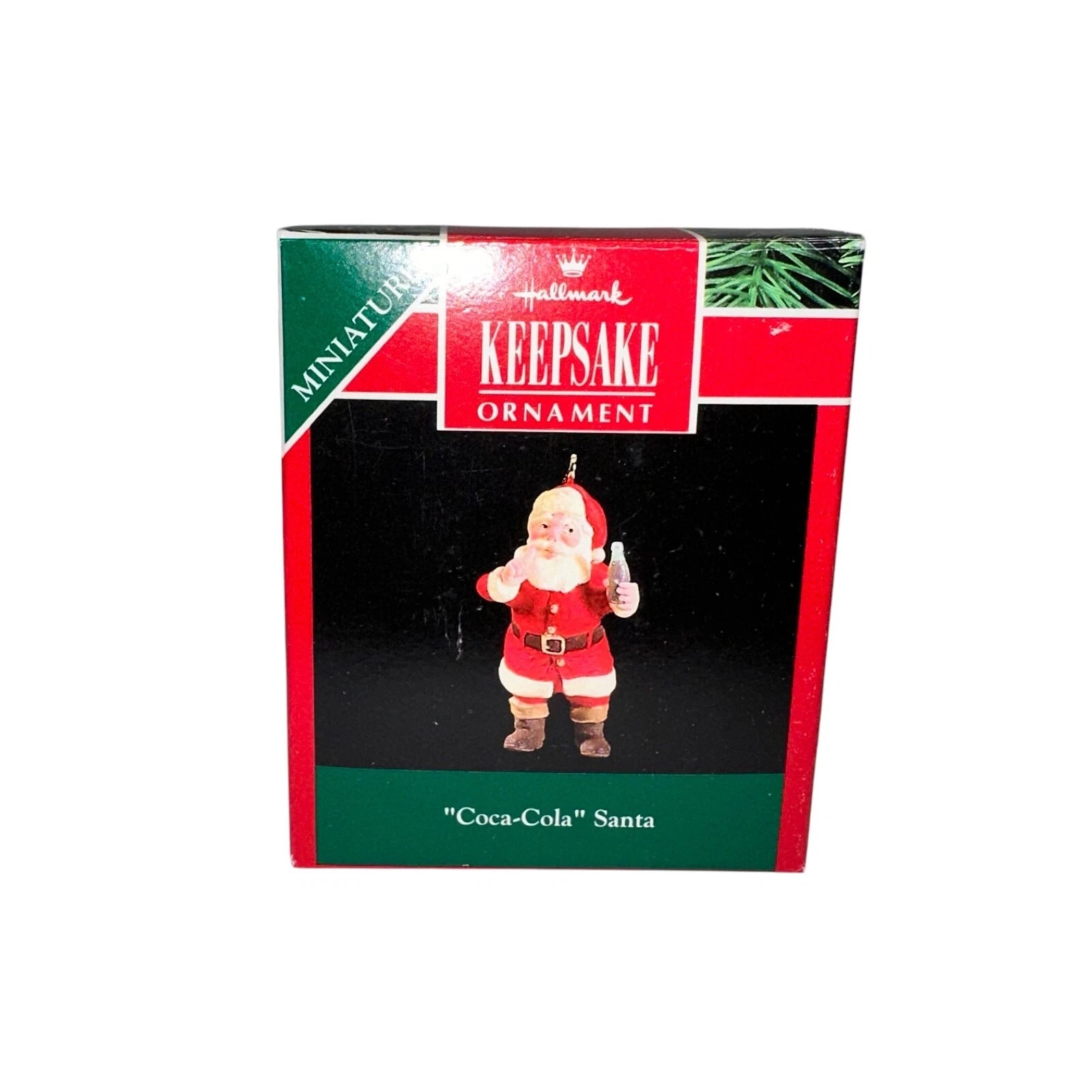 1991 Coca-Cola Santa Hallmark Ornament (Coca-Cola) QXM5884