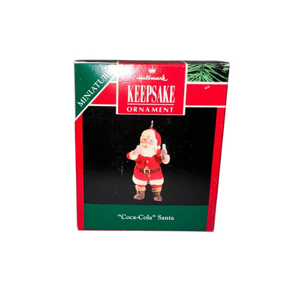 1991 Coca-Cola Santa Hallmark Ornament (Coca-Cola) QXM5884