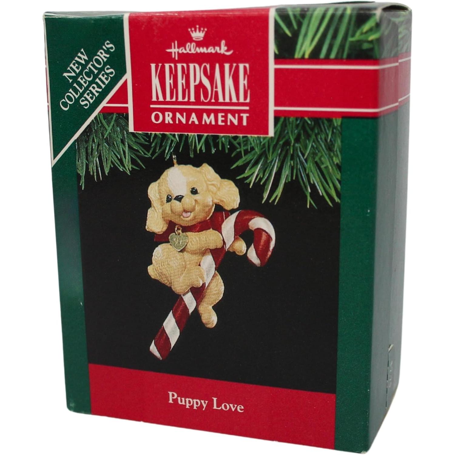 1991 Cocker Spaniel Hallmark Ornament (Puppy Love) QX5379