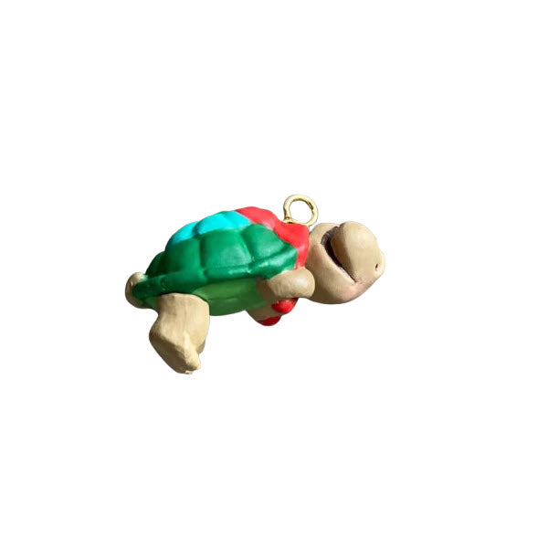 1991 Courier Turtle Hallmark Ornament (Animal) QXM5857
