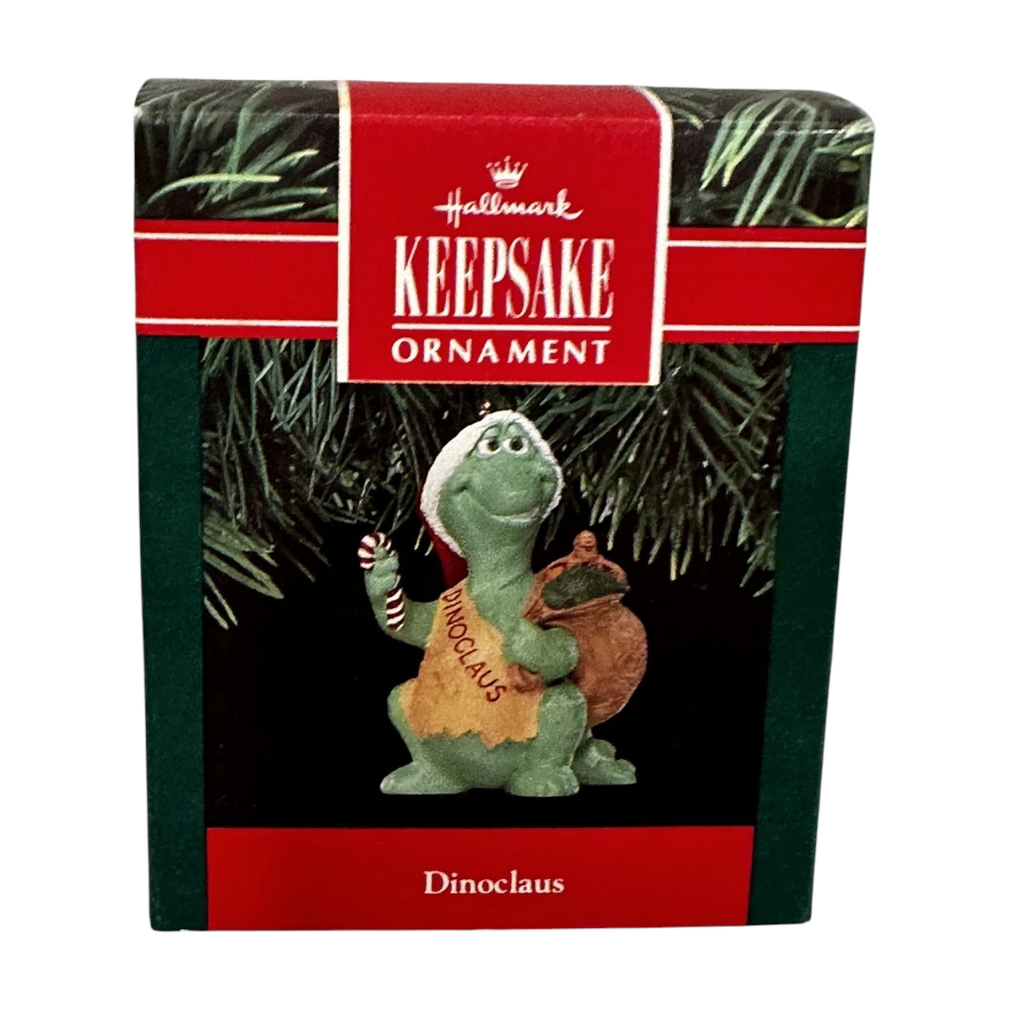 1991 Dinoclaus Hallmark Ornament (Dinosaur) QX5277