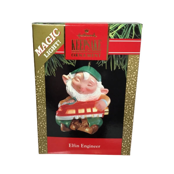 1991 Elfin Engineer Hallmark Ornament (Elf) QLX7209