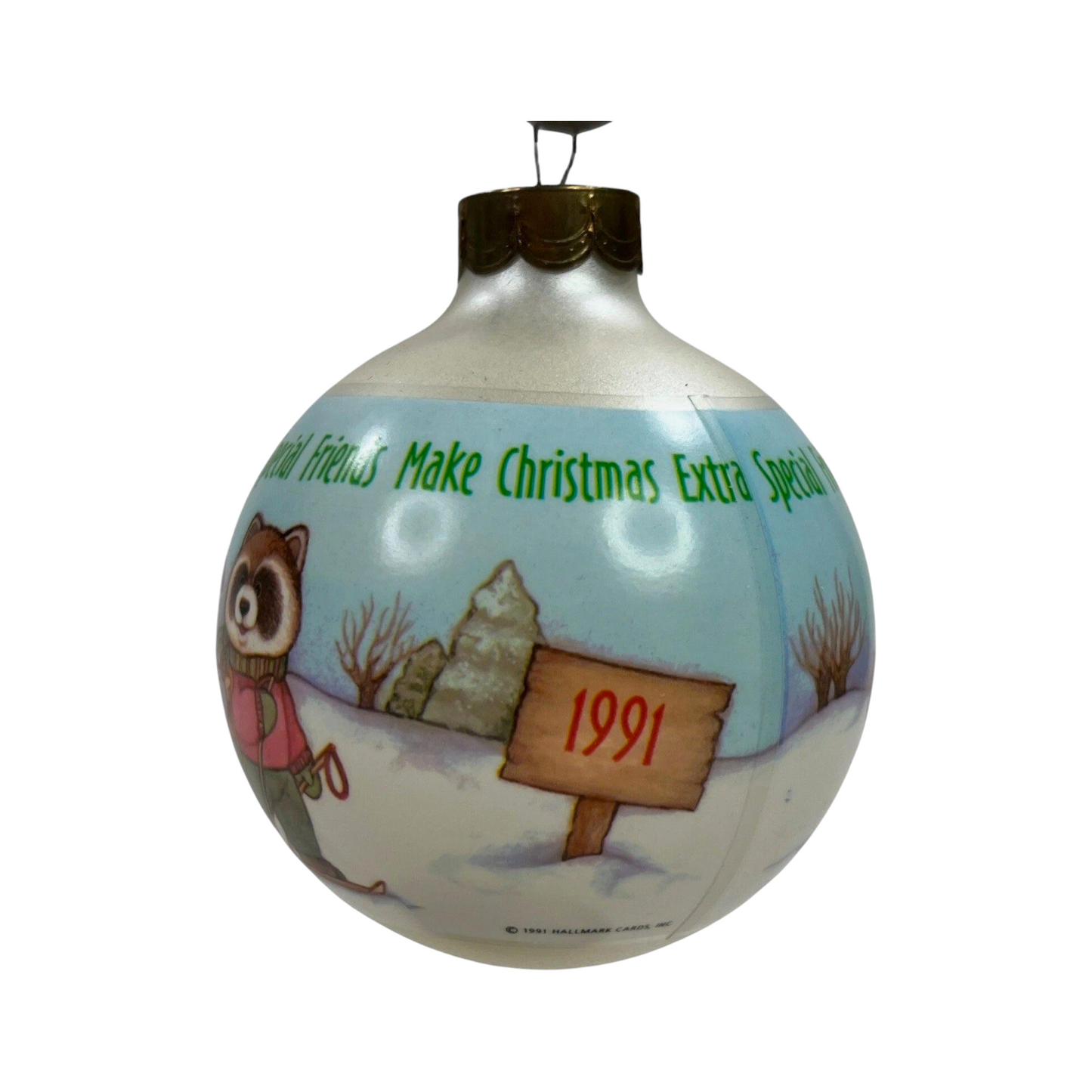 1991 Extra‑Special Friends Hallmark Ornament (Animal) QX2279