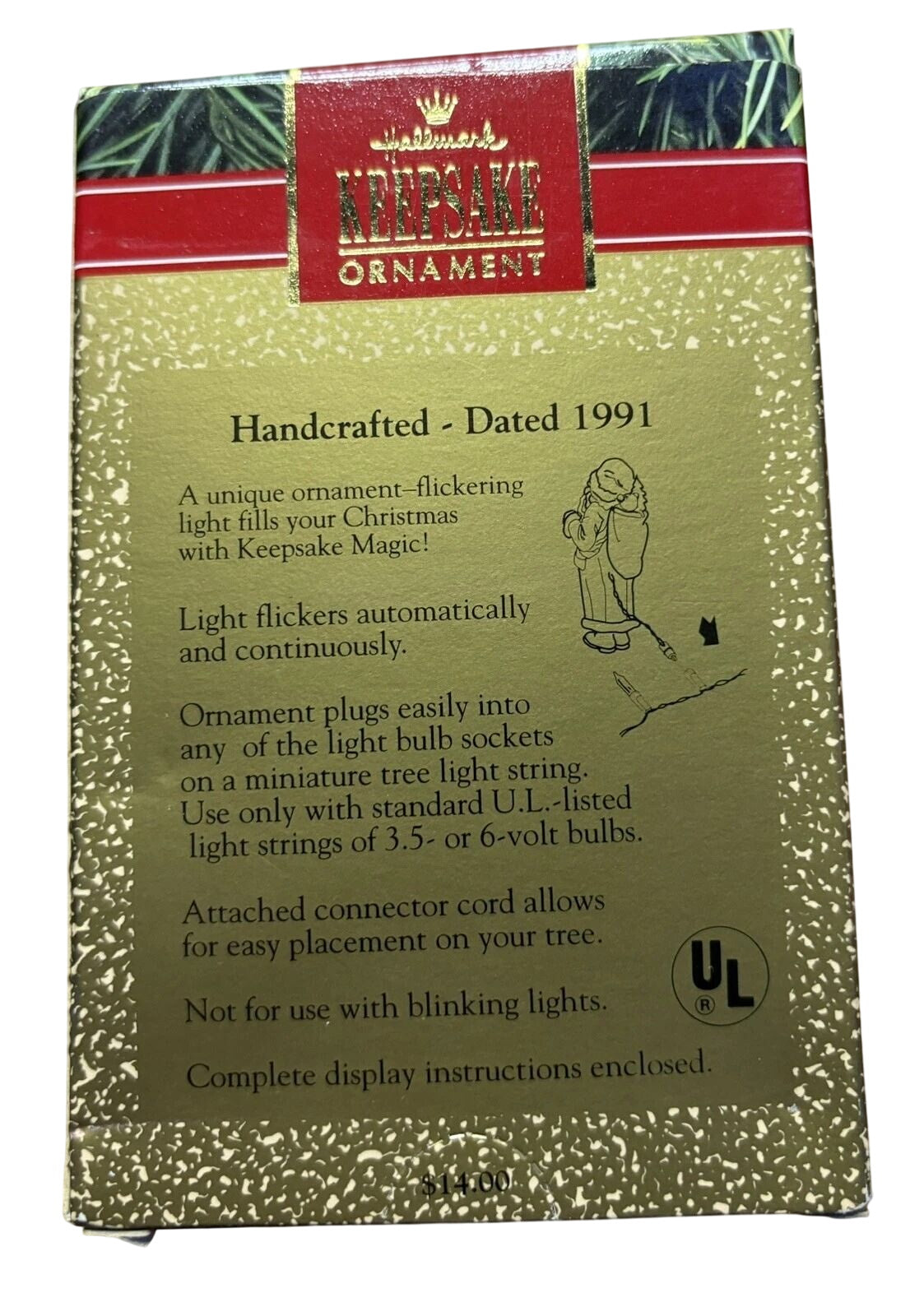 1991 Father Christmas Hallmark Ornament (Father Christmas) QLX7147