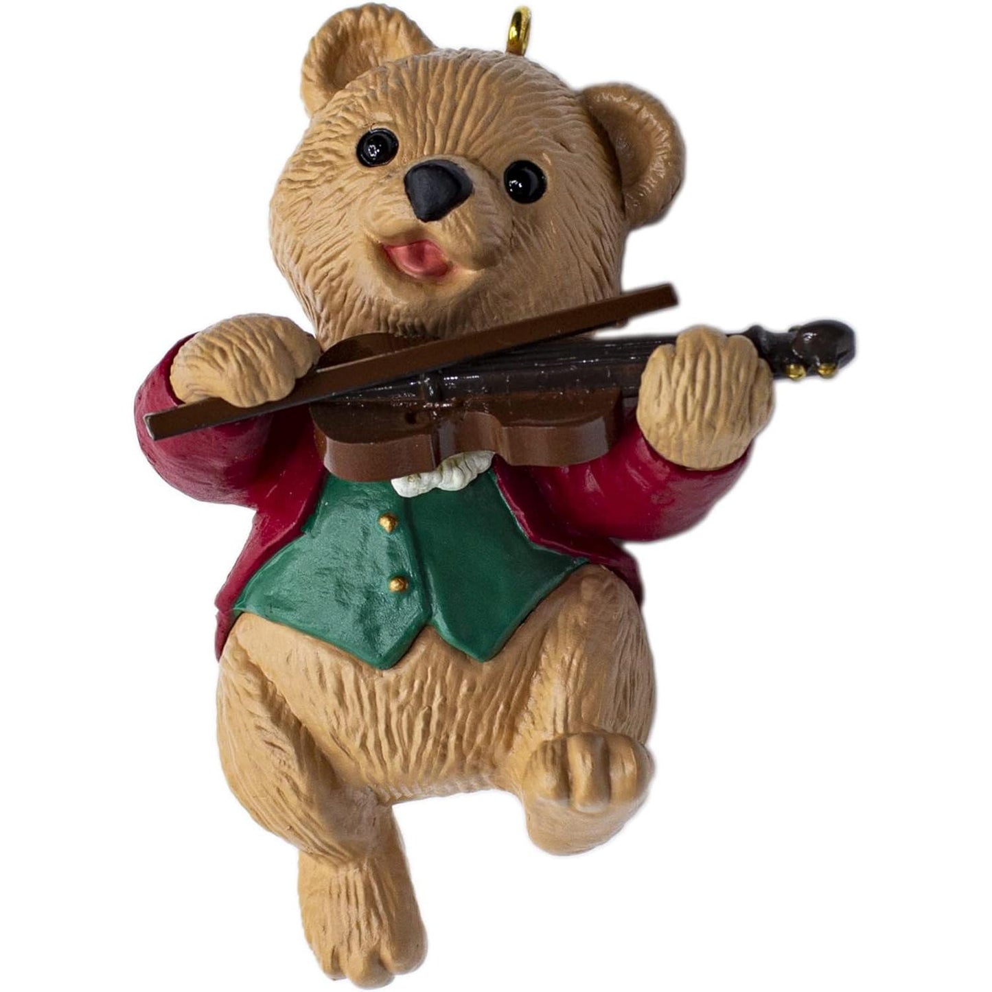 QX438-7 1991 Fiddlin' Around (Teddy Bear) Image1
