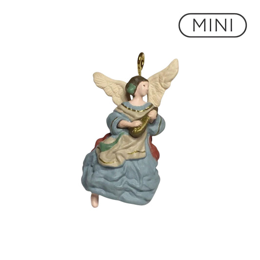 1991 Heavenly Minstrel Hallmark Ornament (Angel) QXM5687 Image1