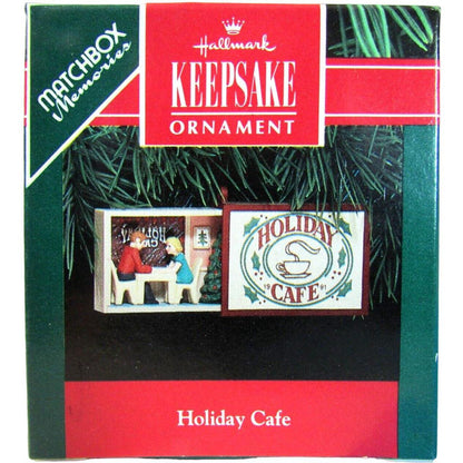 1991 Holiday Cafe Hallmark Ornament (Matchbox) QX5399
