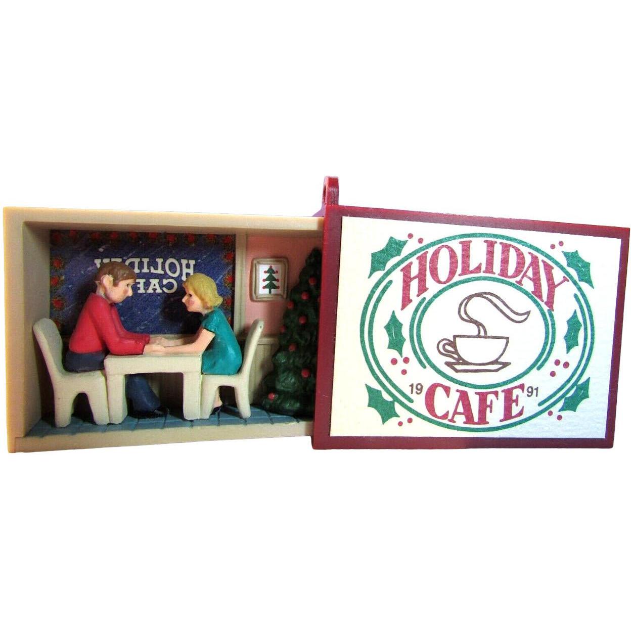 1991 Holiday Cafe Hallmark Ornament (Matchbox) QX5399