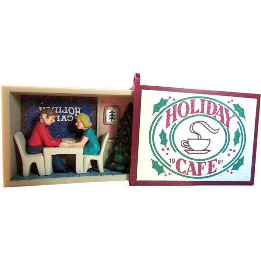 1991 Holiday Cafe Hallmark Ornament (Matchbox) QX5399